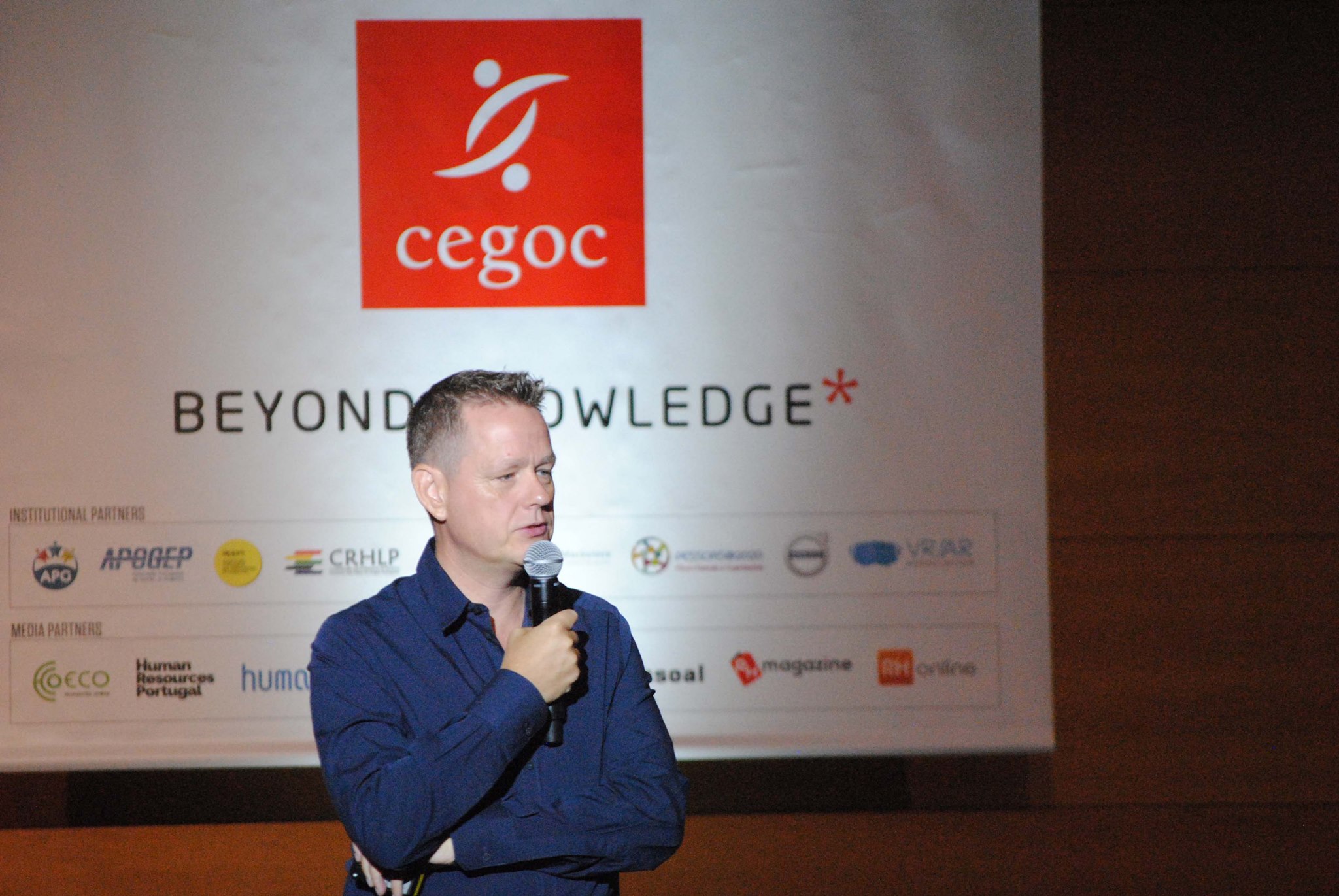 Picture: Martin Londstrom, Brand Futurist, at the 2018 Business Transformation Summit organised by Cegos